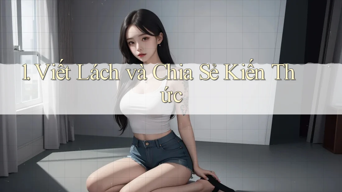 1. Viết Lách và Chia Sẻ Kiến Thức