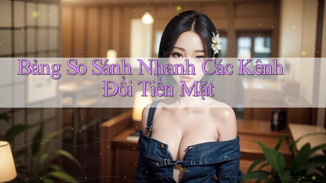 Bảng So Sánh Nhanh Các Kênh Đổi Tiền Mặt