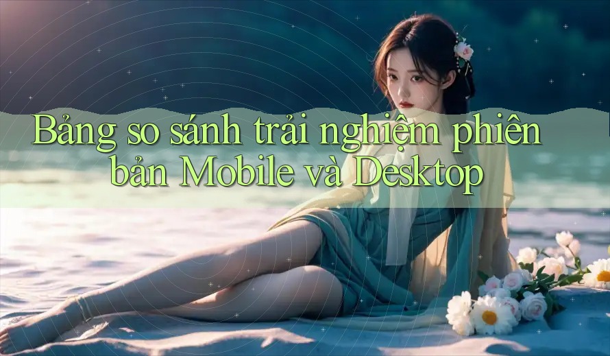 Bảng so sánh trải nghiệm phiên bản Mobile và Desktop Bảng so sánh trải nghiệm phiên bản Mobile và Desktop
