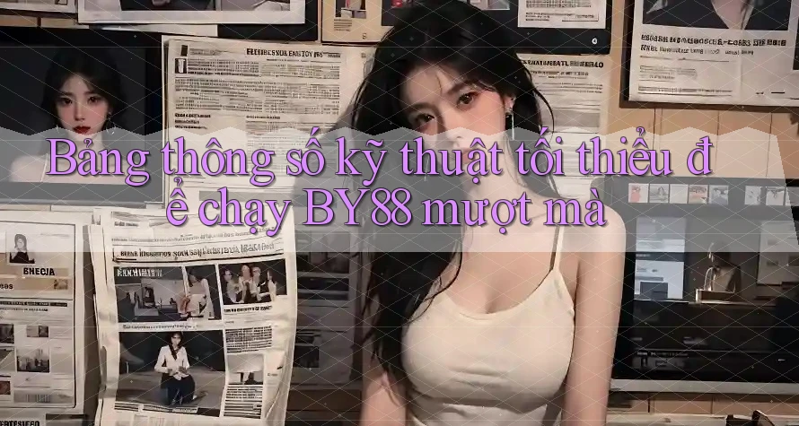 Bảng thông số kỹ thuật tối thiểu để chạy BY88 mượt mà Bảng thông số kỹ thuật tối thiểu để chạy BY88 mượt mà