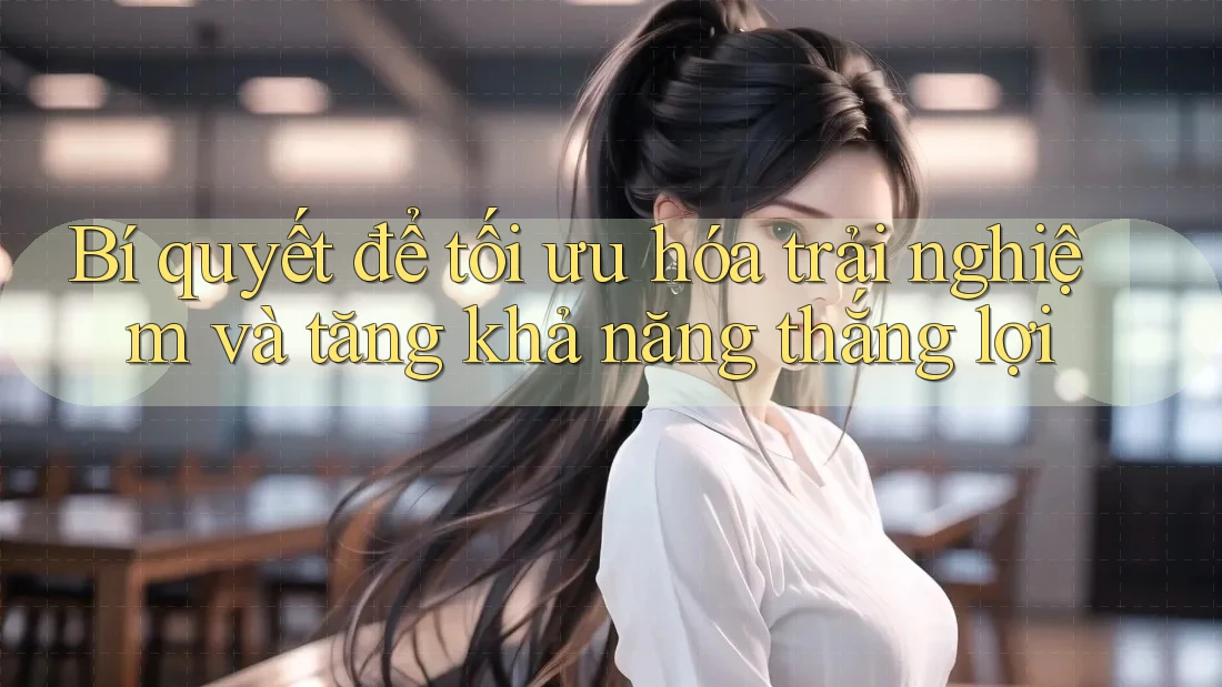 Bí quyết để tối ưu hóa trải nghiệm và tăng khả năng thắng lợi Bí quyết để tối ưu hóa trải nghiệm và tăng khả năng thắng lợi