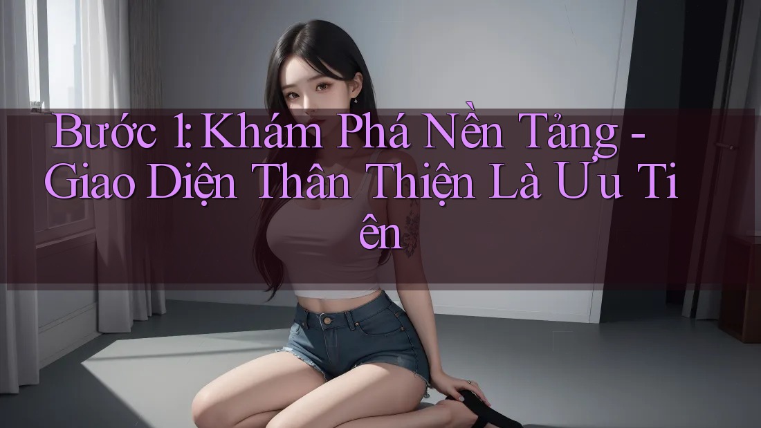 Bước 1: Khám Phá Nền Tảng - Giao Diện Thân Thiện Là Ưu Tiên Bước 1: Khám Phá Nền Tảng - Giao Diện Thân Thiện Là Ưu Tiên