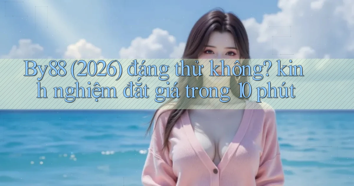 By88 (2026) đáng thử không kinh nghiệm đắt giá trong 10 phút