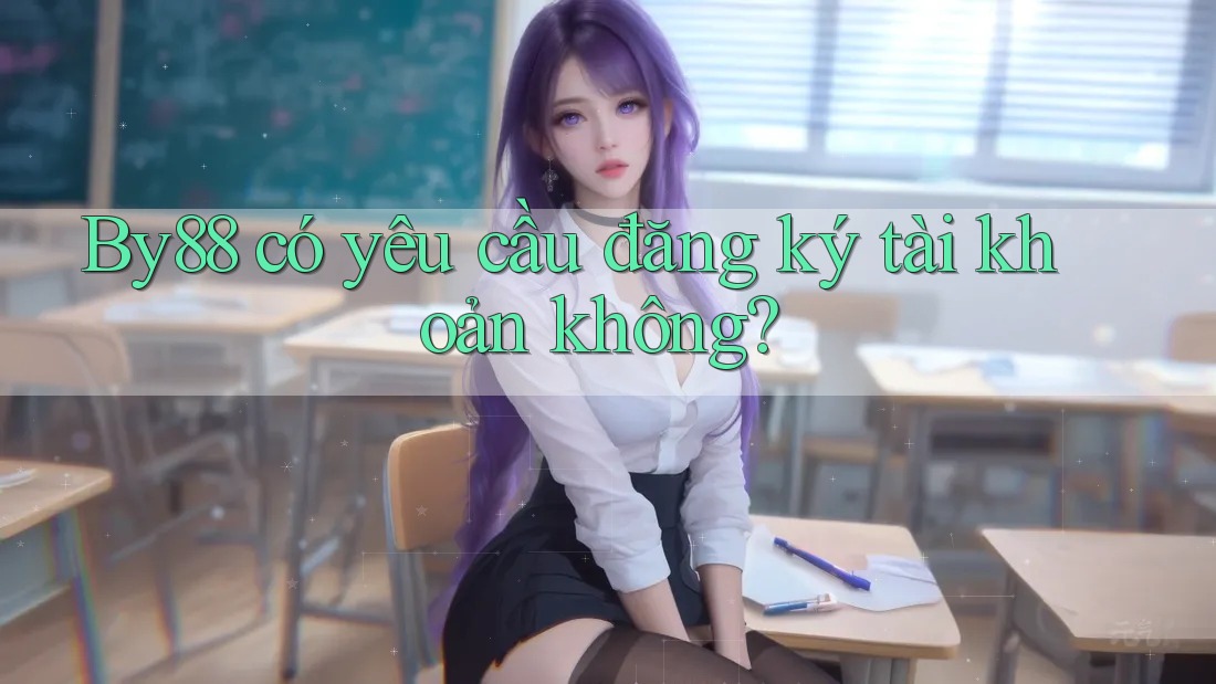 by88 có yêu cầu đăng ký tài khoản không?
