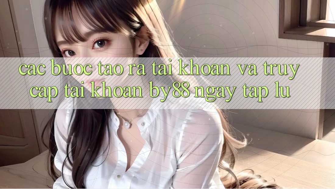 Các bước Tạo ra tài khoản và Truy cập tài khoản by88 ngay tắp lự