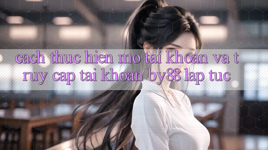 Cách thực hiện Mở tài khoản và Truy cập tài khoản by88 lập tức