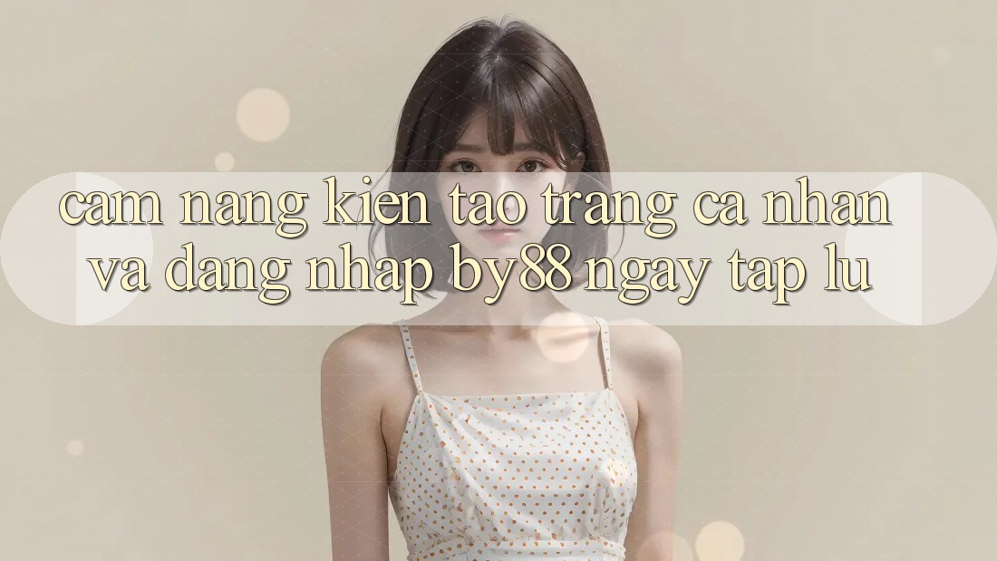 Cẩm nang Kiến tạo trang cá nhân và Đăng Nhập by88 ngay tắp lự Cẩm nang Kiến tạo trang cá nhân và Đăng Nhập by88 ngay tắp lự