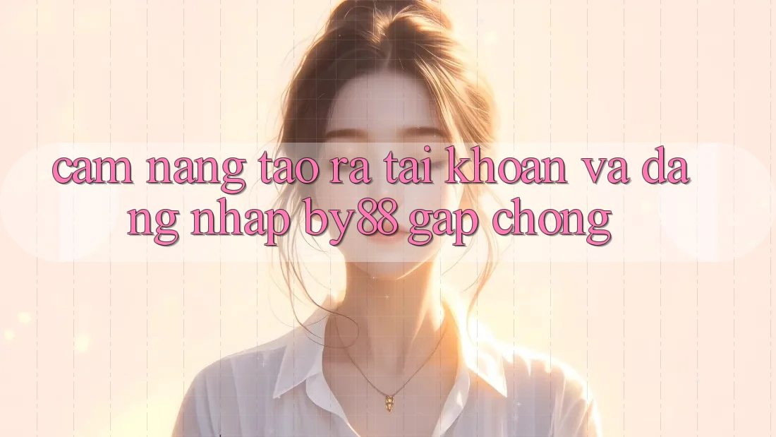 Cẩm nang Tạo ra tài khoản và Đăng Nhập by88 gấp chóng Cẩm nang Tạo ra tài khoản và Đăng Nhập by88 gấp chóng