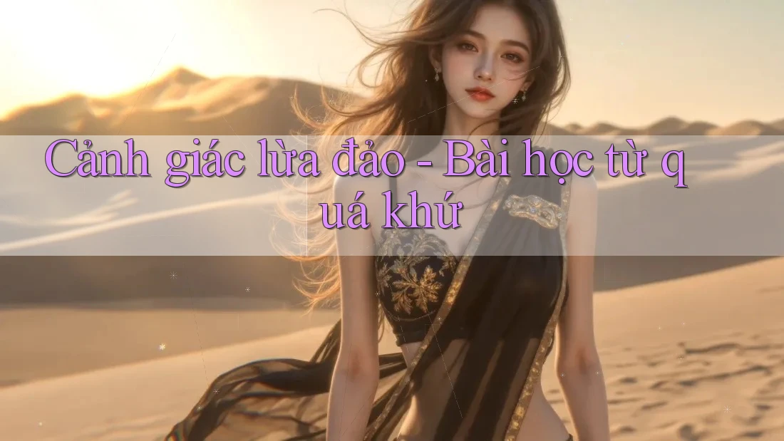 Cảnh giác lừa đảo - Bài học từ quá khứ Cảnh giác lừa đảo - Bài học từ quá khứ