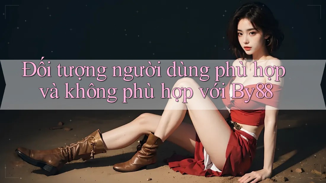 Đối tượng người dùng phù hợp và không phù hợp với by88 Đối tượng người dùng phù hợp và không phù hợp với by88