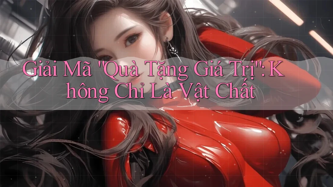 Giải Mã “Quà Tặng Giá Trị”: Không Chỉ Là Vật Chất