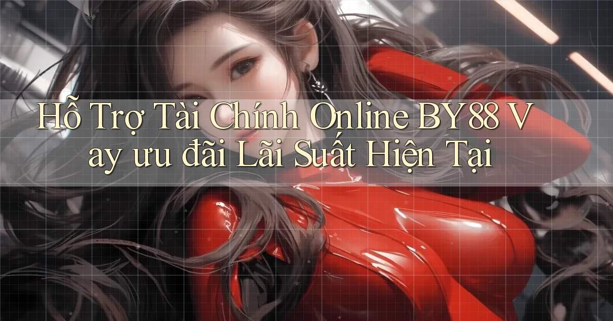 hỗ trợ tài chính online by88 vay ưu đãi lãi suất hiện tại