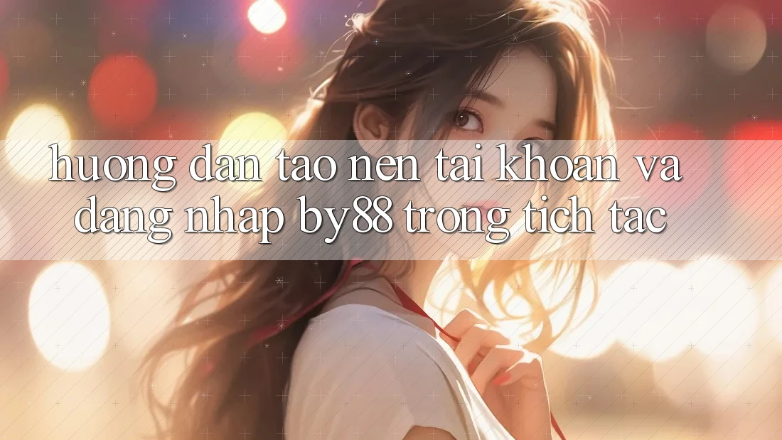 Hướng dẫn Tạo nên tài khoản và Đăng Nhập by88 trong tích tắc Hướng dẫn Tạo nên tài khoản và Đăng Nhập by88 trong tích tắc