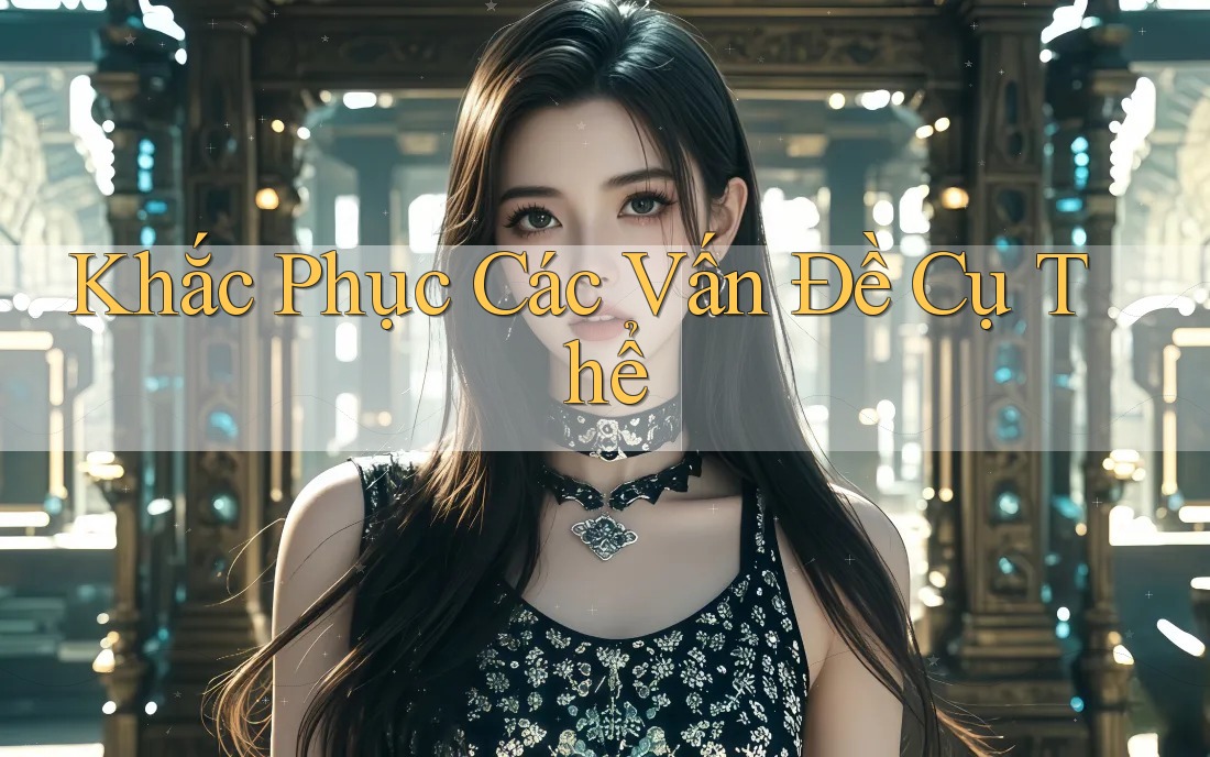 Khắc Phục Các Vấn Đề Cụ Thể Khắc Phục Các Vấn Đề Cụ Thể