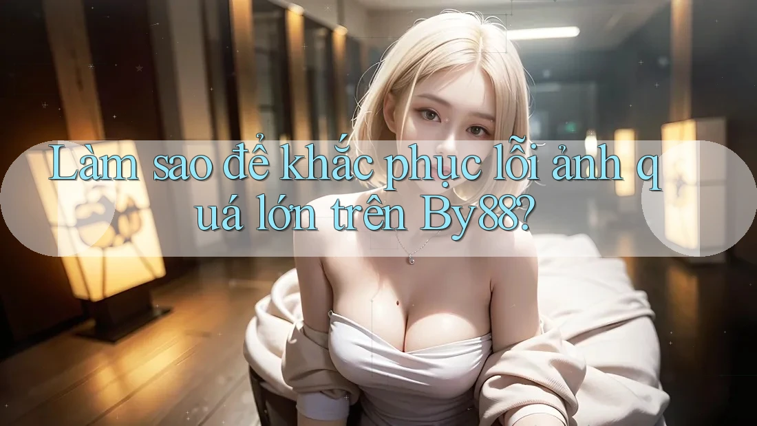 Làm sao để khắc phục lỗi ảnh quá lớn trên By88? Làm sao để khắc phục lỗi ảnh quá lớn trên By88?