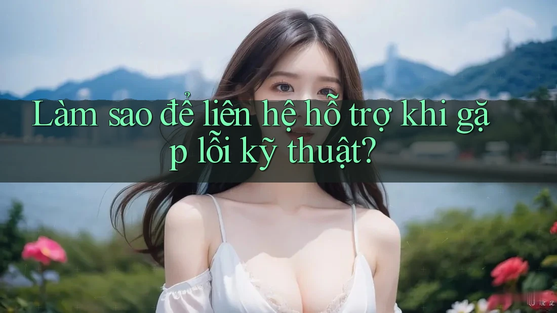 Làm sao để liên hệ hỗ trợ khi gặp lỗi kỹ thuật? Làm sao để liên hệ hỗ trợ khi gặp lỗi kỹ thuật?