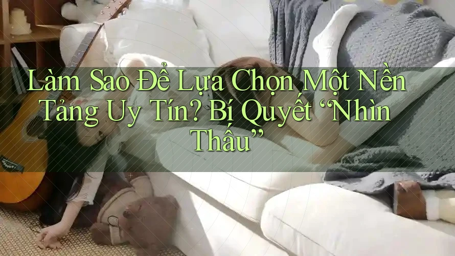 Làm Sao Để Lựa Chọn Một Nền Tảng Uy Tín? Bí Quyết “Nhìn Thấu”