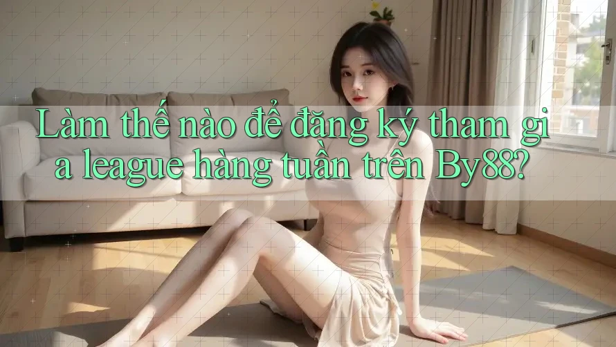 Làm thế nào để đăng ký tham gia league hàng tuần trên By88?