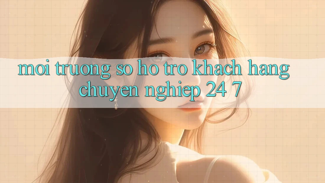Môi trường số hỗ trợ khách hàng chuyên nghiệp 24/7 Môi trường số hỗ trợ khách hàng chuyên nghiệp 24/7
