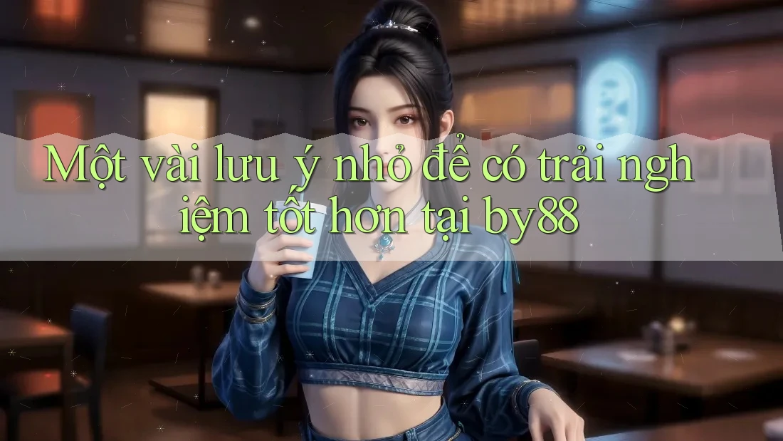 Một vài lưu ý nhỏ để có trải nghiệm tốt hơn tại by88 Một vài lưu ý nhỏ để có trải nghiệm tốt hơn tại by88