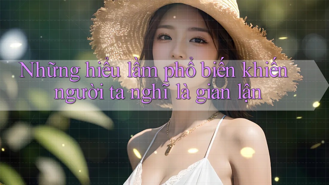 Những hiểu lầm phổ biến khiến người ta nghĩ là gian lận