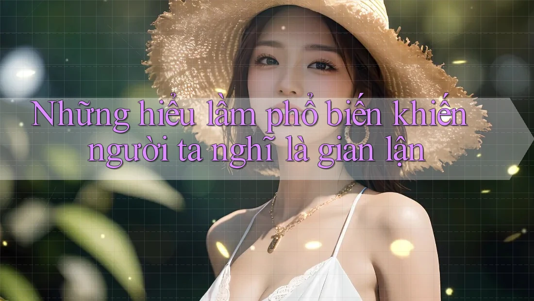 Những hiểu lầm phổ biến khiến người ta nghĩ là gian lận