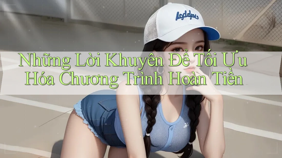 Những Lời Khuyên Để Tối Ưu Hóa Chương Trình Hoàn Tiền Những Lời Khuyên Để Tối Ưu Hóa Chương Trình Hoàn Tiền