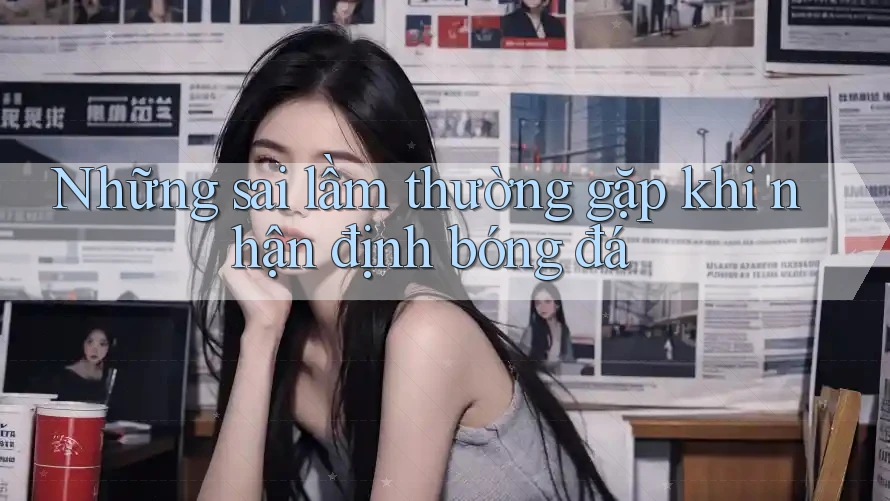 Những sai lầm thường gặp khi nhận định bóng đá Những sai lầm thường gặp khi nhận định bóng đá