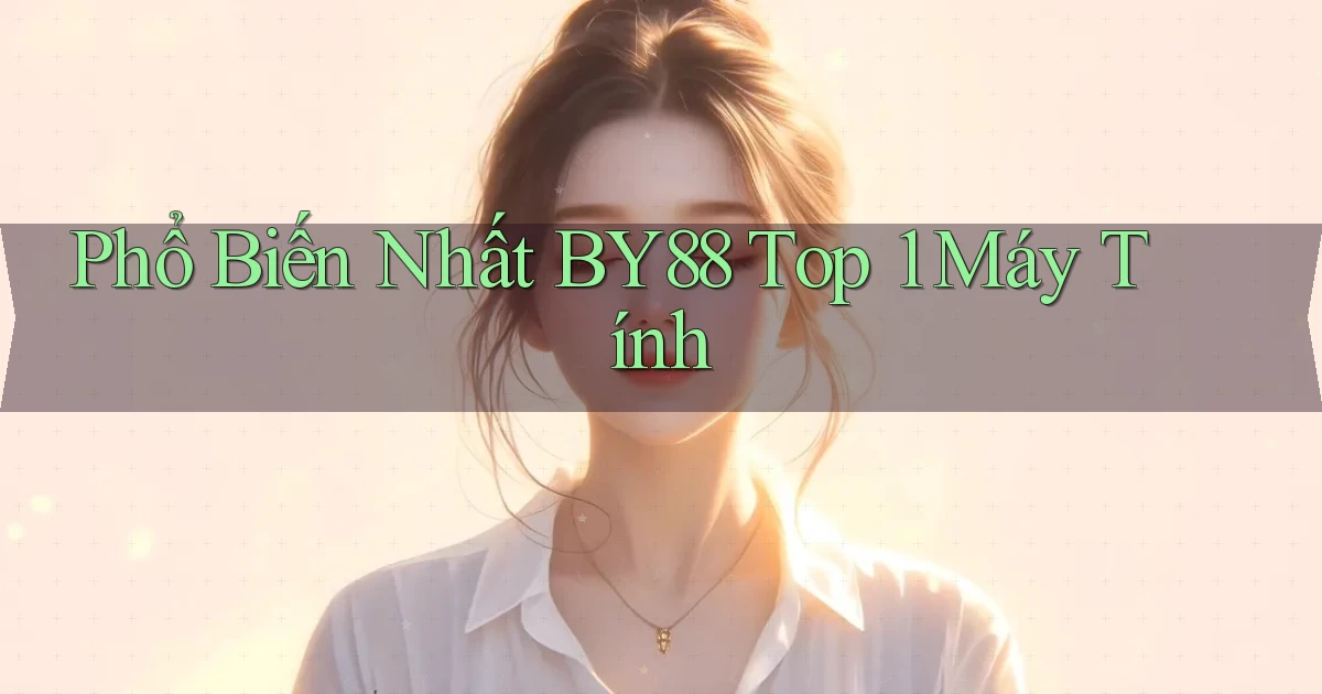 phổ biến nhất by88 top 1 máy tính