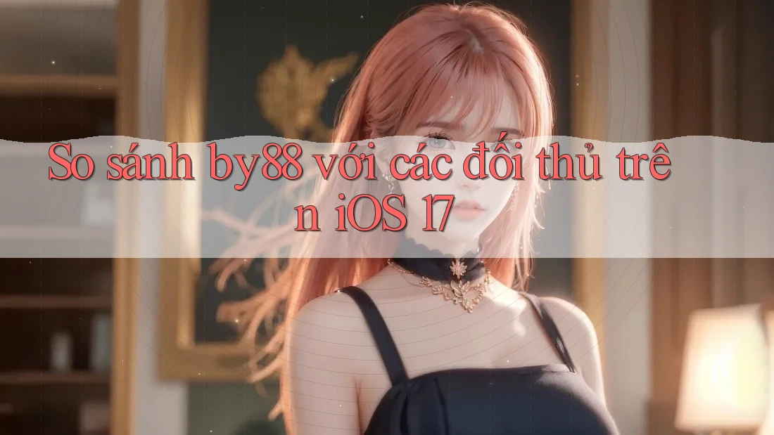 So sánh by88 với các đối thủ trên iOS 17
