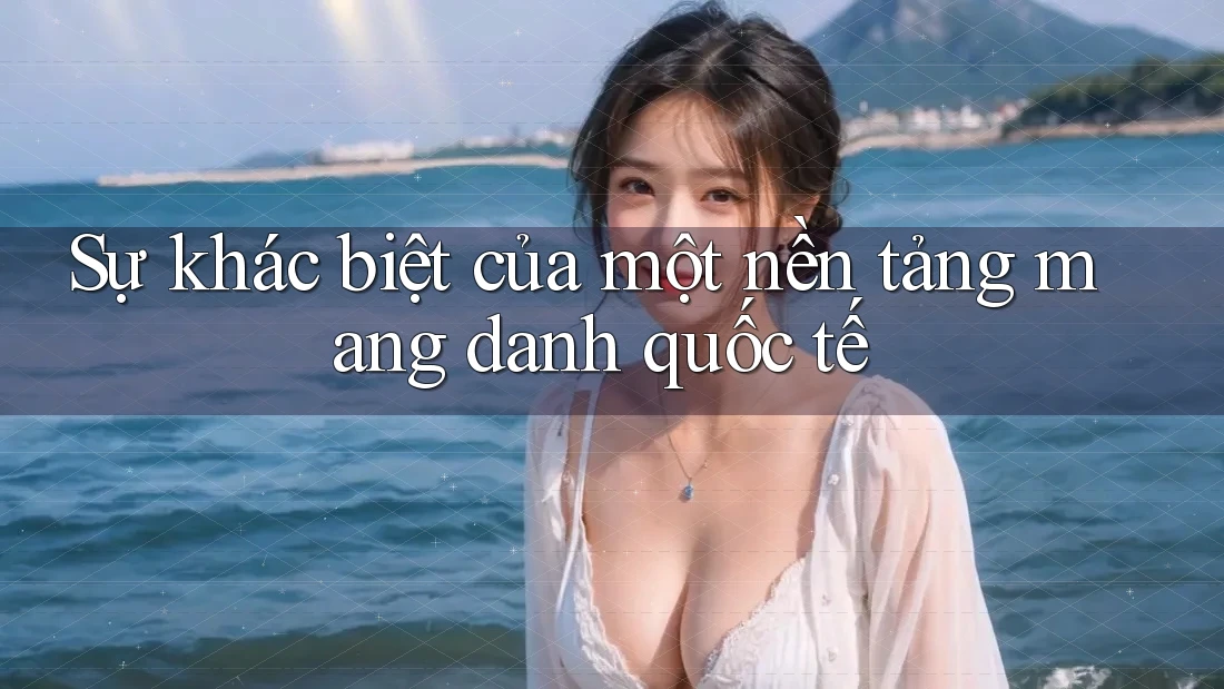 Sự khác biệt của một nền tảng mang danh quốc tế