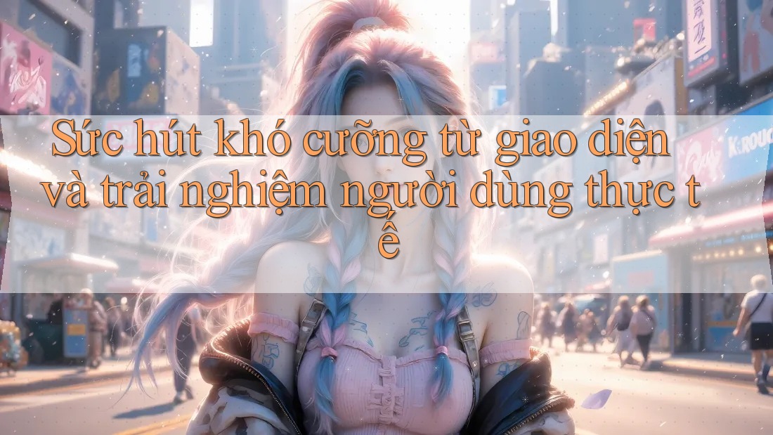 Sức hút khó cưỡng từ giao diện và trải nghiệm người dùng thực tế Sức hút khó cưỡng từ giao diện và trải nghiệm người dùng thực tế
