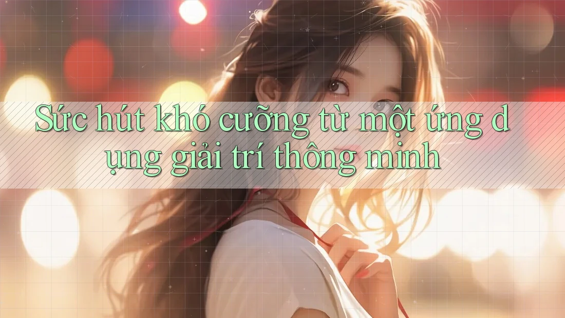 Sức hút khó cưỡng từ một ứng dụng giải trí thông minh Sức hút khó cưỡng từ một ứng dụng giải trí thông minh