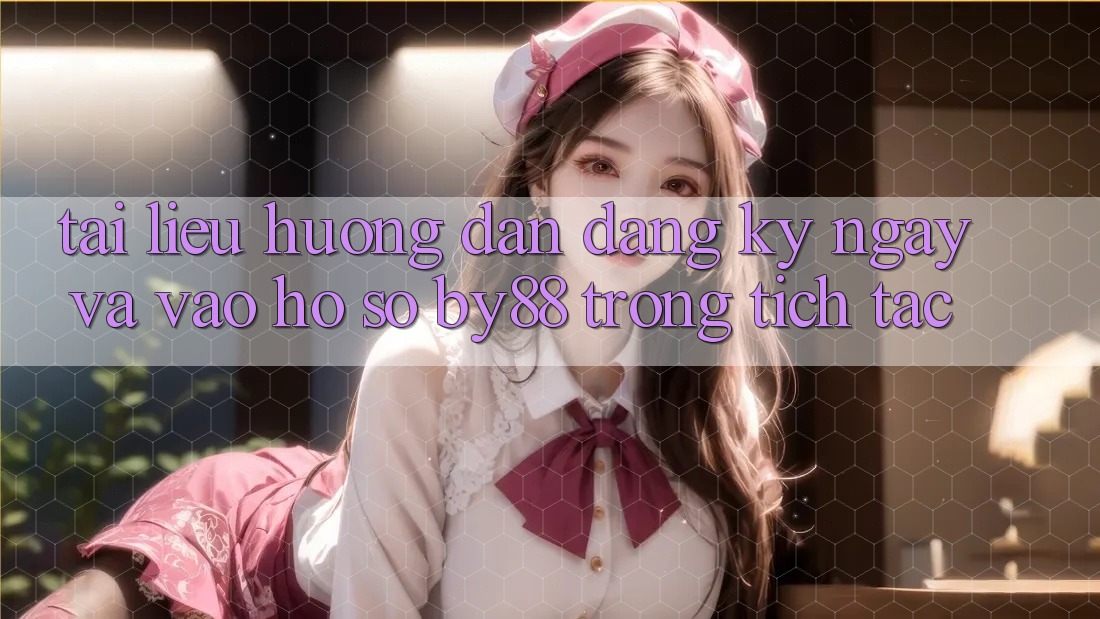 Tài liệu hướng dẫn Đăng ký ngay và Vào hồ sơ by88 trong tích tắc Tài liệu hướng dẫn Đăng ký ngay và Vào hồ sơ by88 trong tích tắc