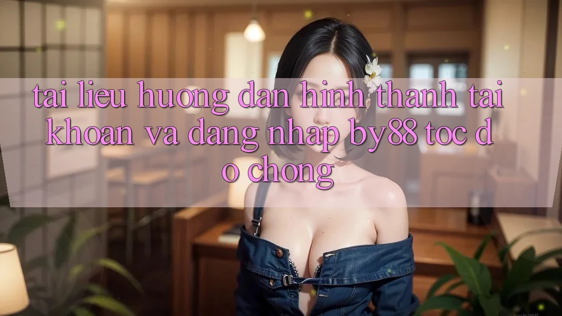 Tài liệu hướng dẫn Hình thành tài khoản và Đăng Nhập by88 tốc độ chóng