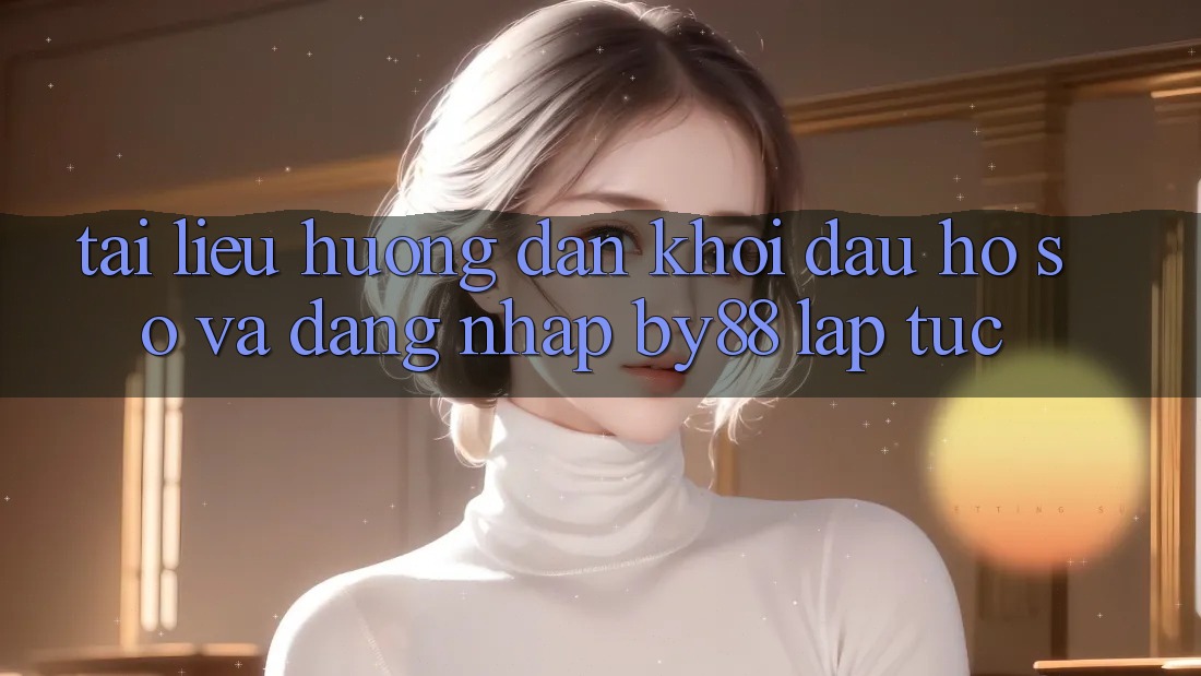 Tài liệu hướng dẫn Khởi đầu hồ sơ và Đăng Nhập by88 lập tức