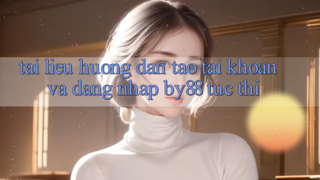Tài liệu hướng dẫn Tạo tài khoản và Đăng Nhập by88 tức thì Tài liệu hướng dẫn Tạo tài khoản và Đăng Nhập by88 tức thì