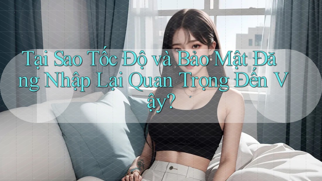 Tại Sao Tốc Độ và Bảo Mật Đăng Nhập Lại Quan Trọng Đến Vậy? Tại Sao Tốc Độ và Bảo Mật Đăng Nhập Lại Quan Trọng Đến Vậy?