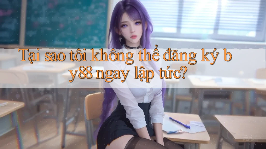 Tại sao tôi không thể đăng ký by88 ngay lập tức? Tại sao tôi không thể đăng ký by88 ngay lập tức?