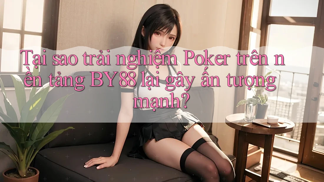 Tại sao trải nghiệm Poker trên nền tảng BY88 lại gây ấn tượng mạnh? Tại sao trải nghiệm Poker trên nền tảng BY88 lại gây ấn tượng mạnh?