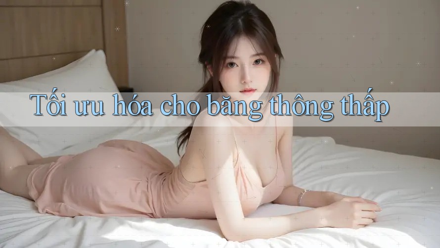 Tối ưu hóa cho băng thông thấp Tối ưu hóa cho băng thông thấp