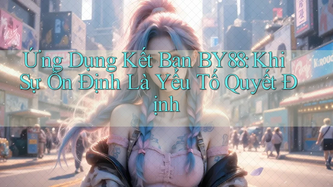 Ứng Dụng Kết Bạn BY88: Khi Sự Ổn Định Là Yếu Tố Quyết Định