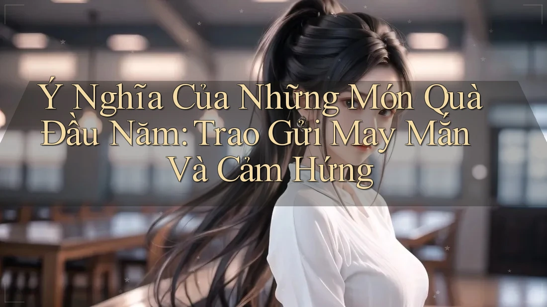 Ý Nghĩa Của Những Món Quà Đầu Năm: Trao Gửi May Mắn Và Cảm Hứng